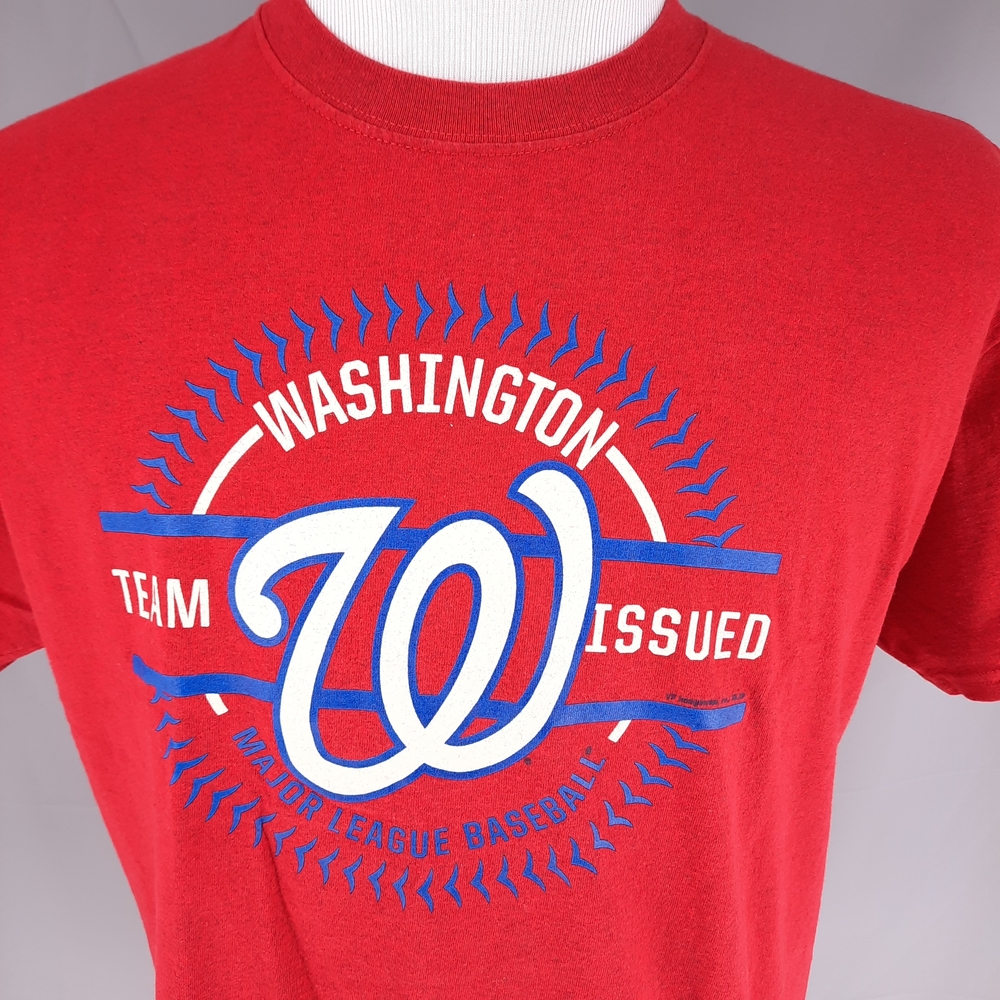 NEW MLB Washington Nationals T-Shirt Men's Large Team Issued Genuine Merchandise